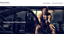 Desktop Screenshot of fitness-events.com